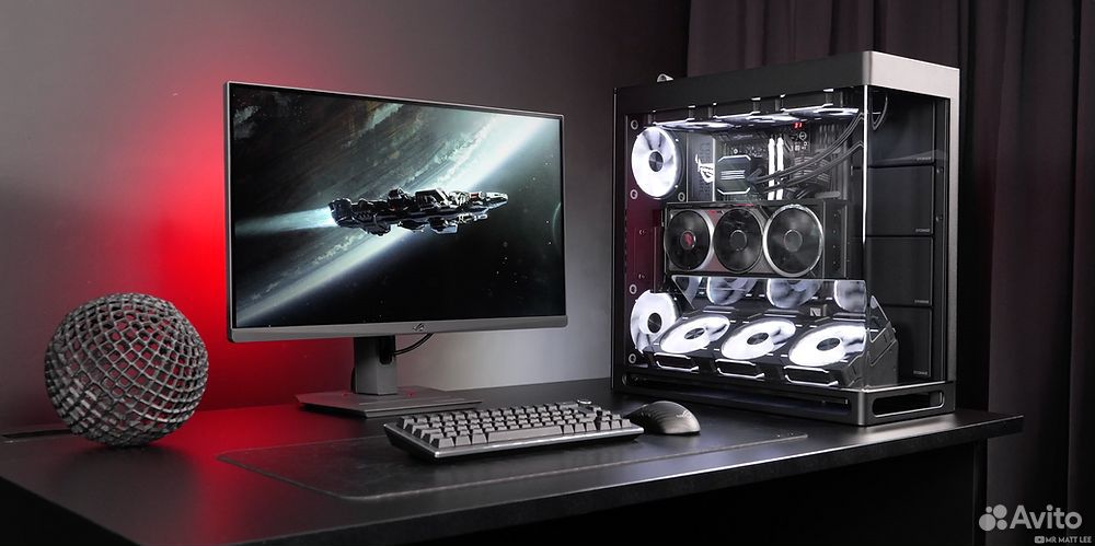 ПК RTX 5080 Astral + 9950X3D, 64 ГБ, в наличии