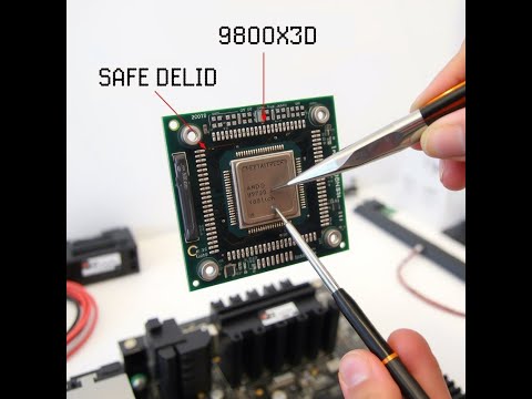 Самое безопасное скальпирование AMD 9800X3D